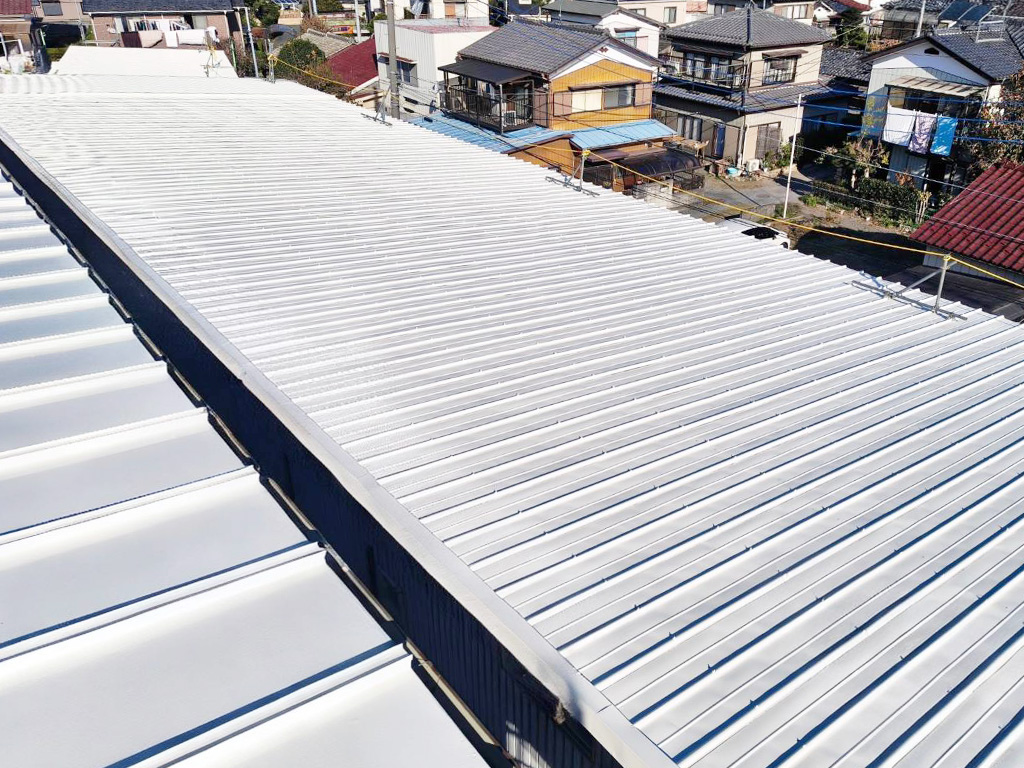 屋根塗装工事　after