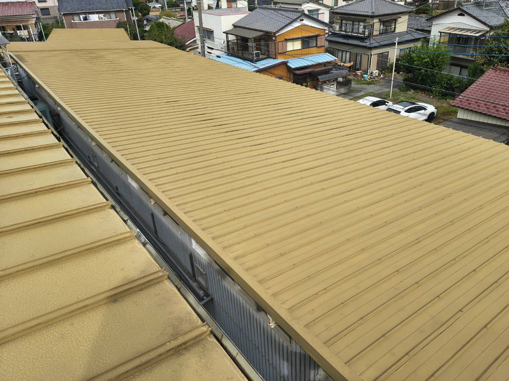 屋根塗装工事 before