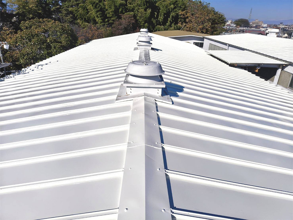 屋根塗装工事　after