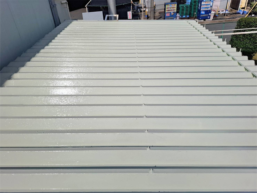 屋根塗装工事　after