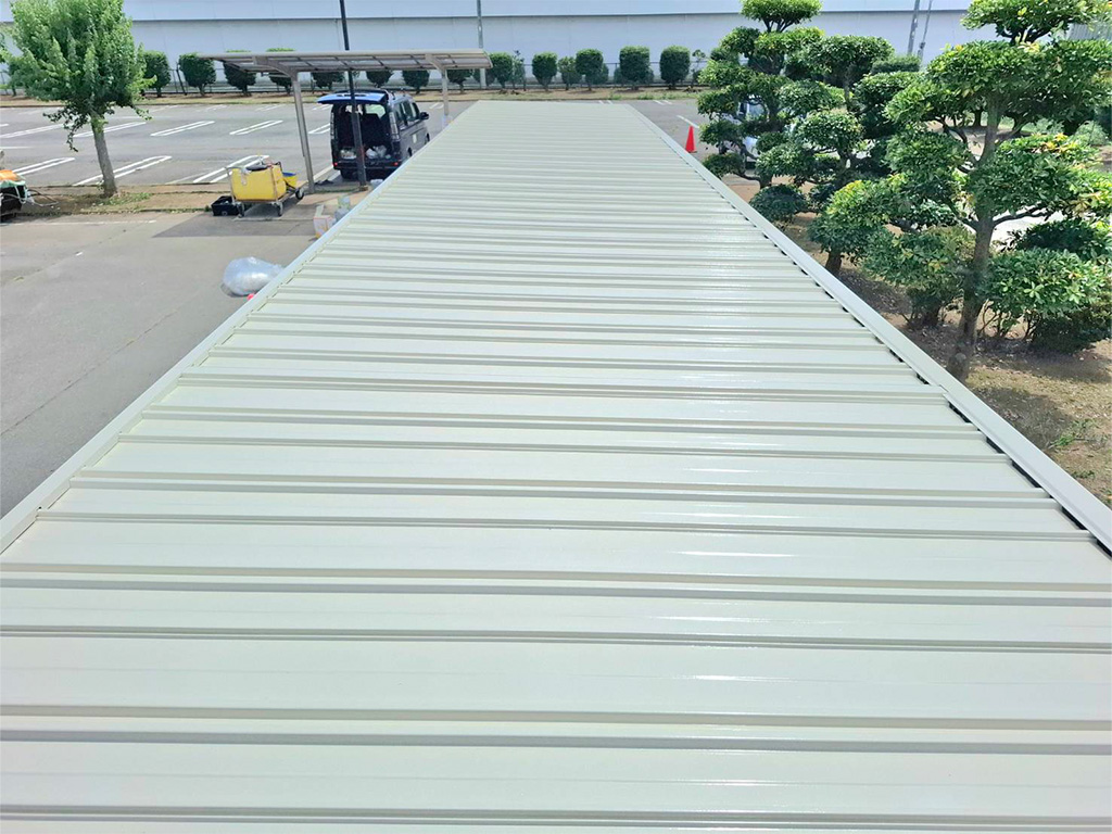 屋根塗装工事　after