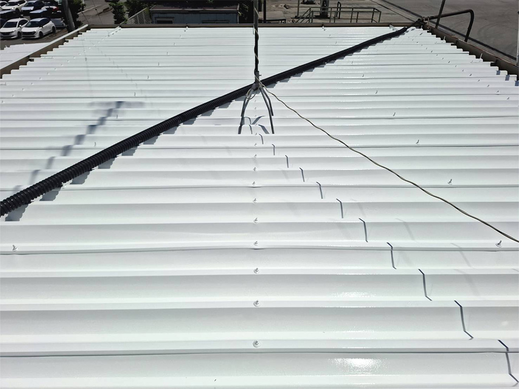 屋根塗装工事　after